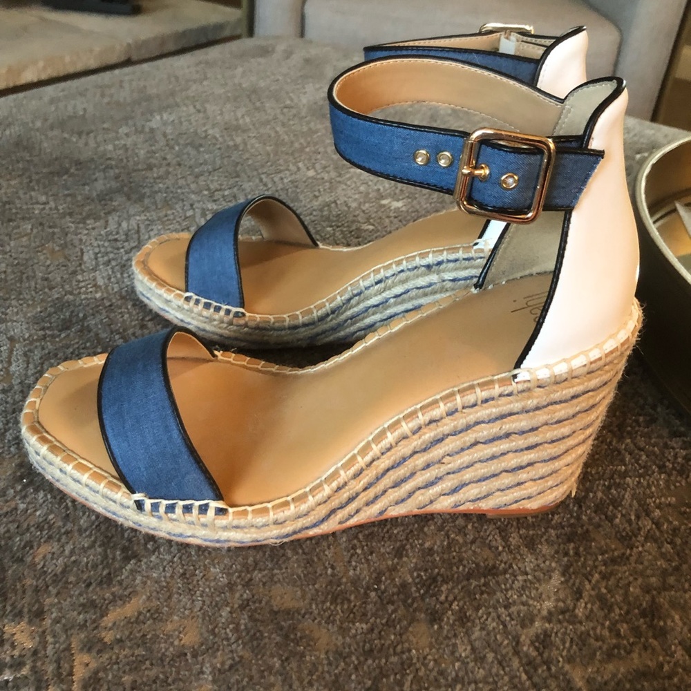 Cabi Parker Wedge Sandals